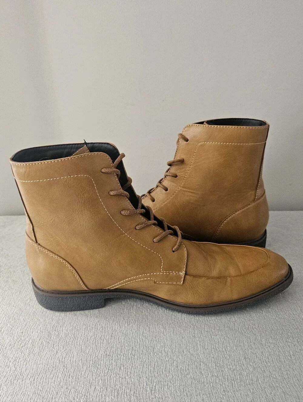 NWOB ALFANI Oliver Lace Up Mens Boots